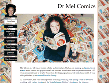 Tablet Screenshot of dr-mel-comics.co.uk